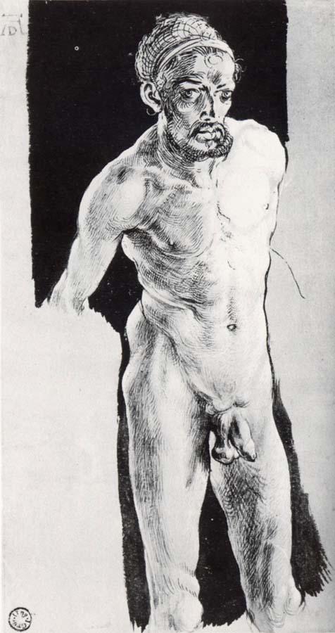 Self-portrait in the nude